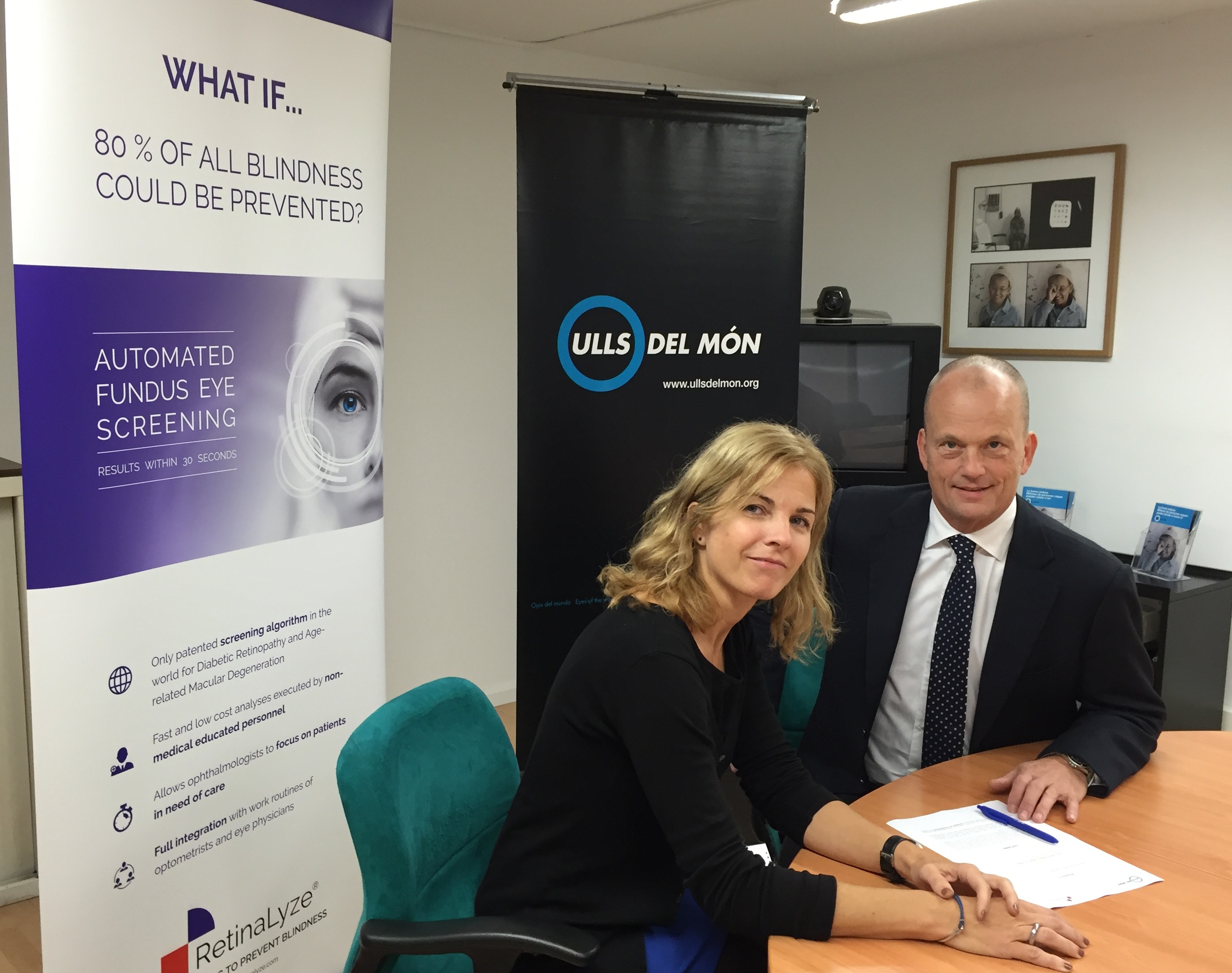 Partnership with Eyes of the World Foundation